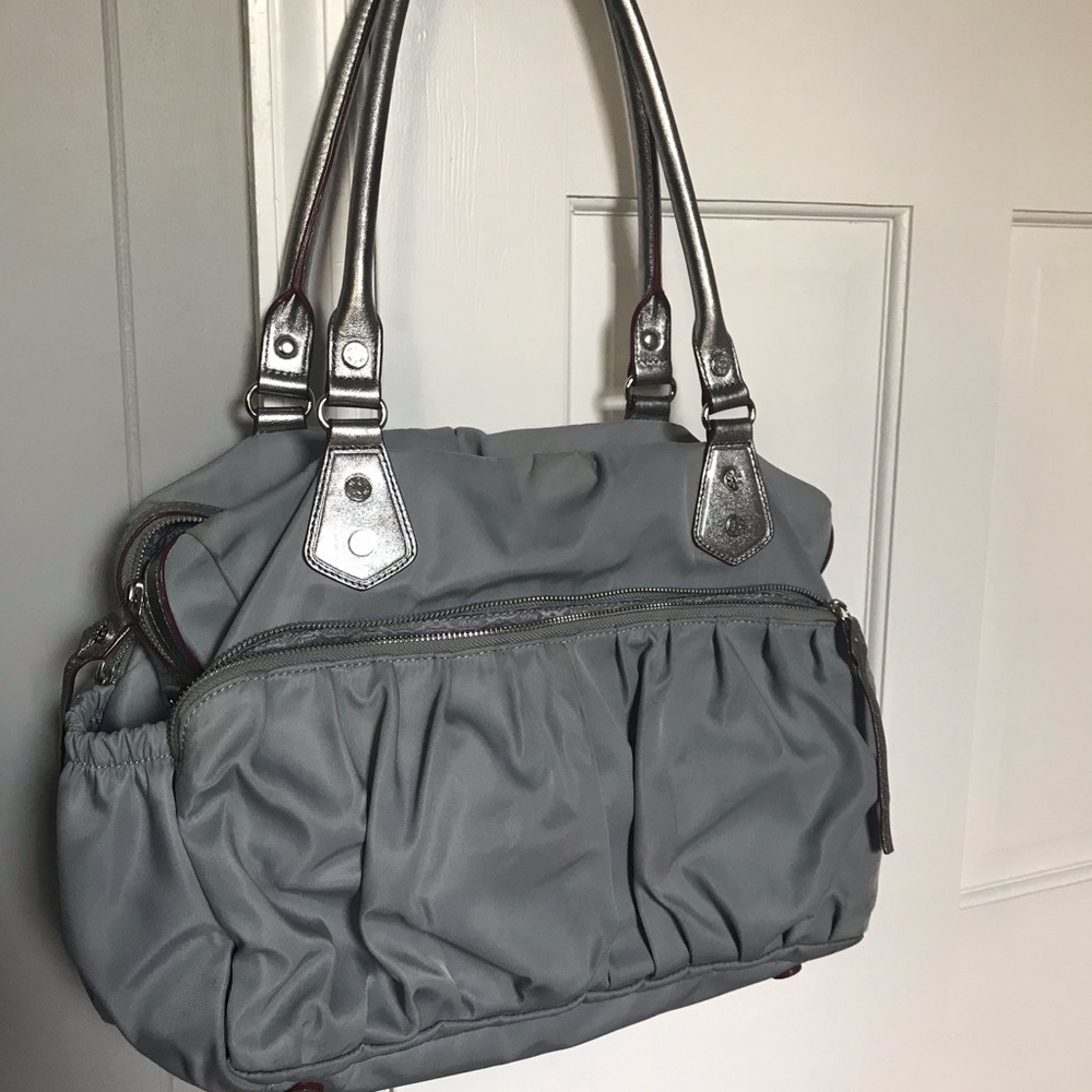 MZ Wallace “Kate” Bag, Silver